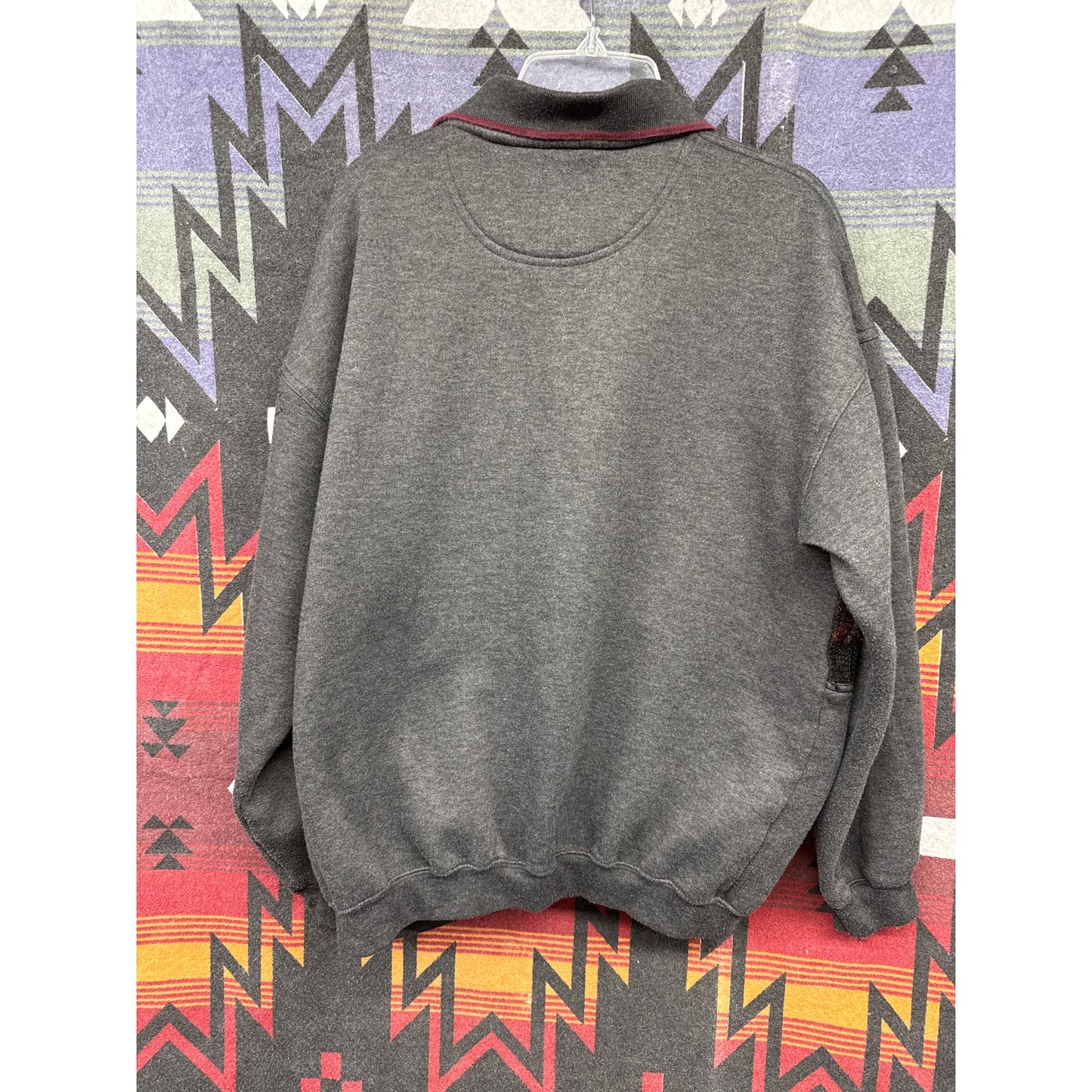 90s Safe Harbor Sportswear Men Vintage Sweatshirt Large Gray Western Indie Masc