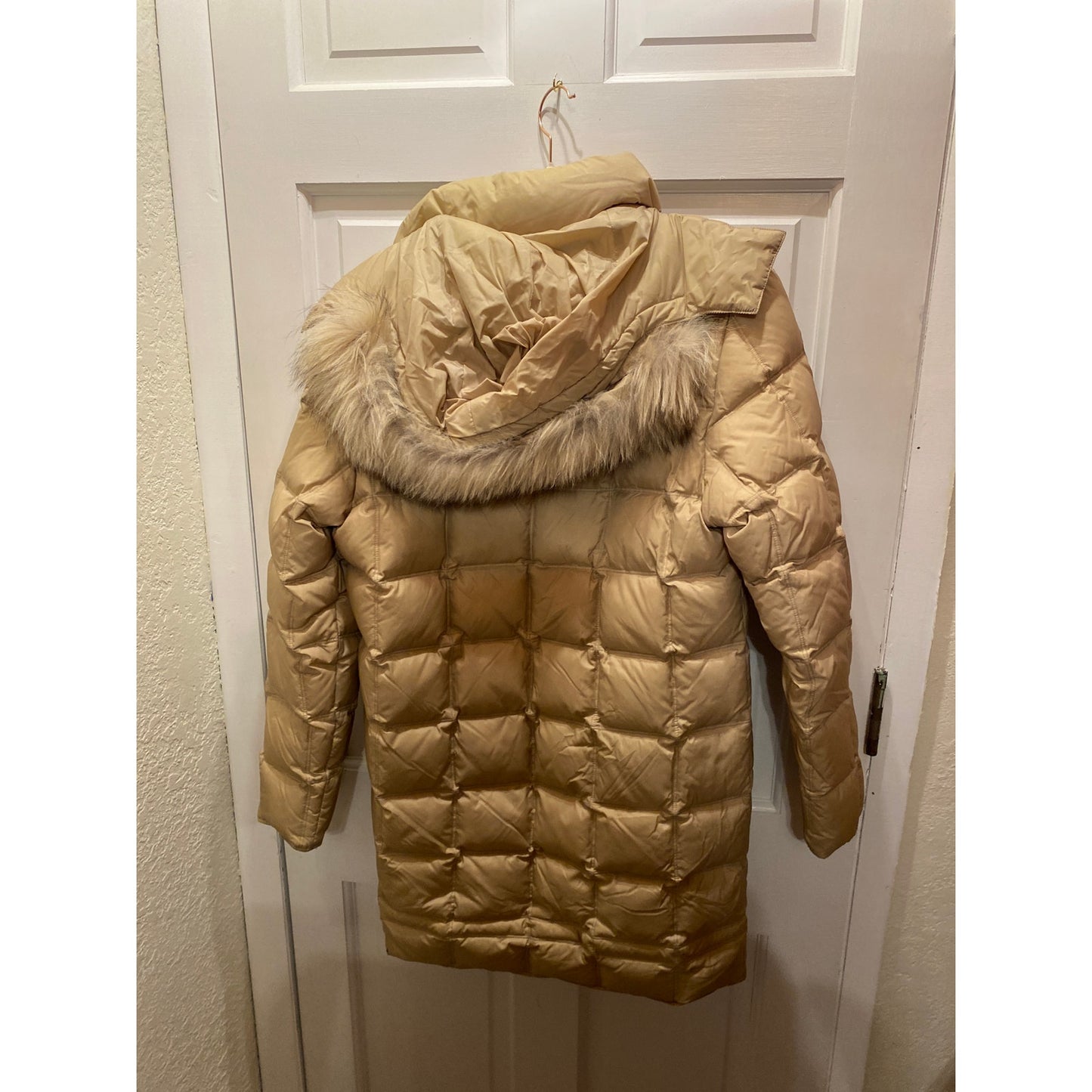 VINTAGE X Piumino YORK Italy Puffer Down Hooded Coat Large