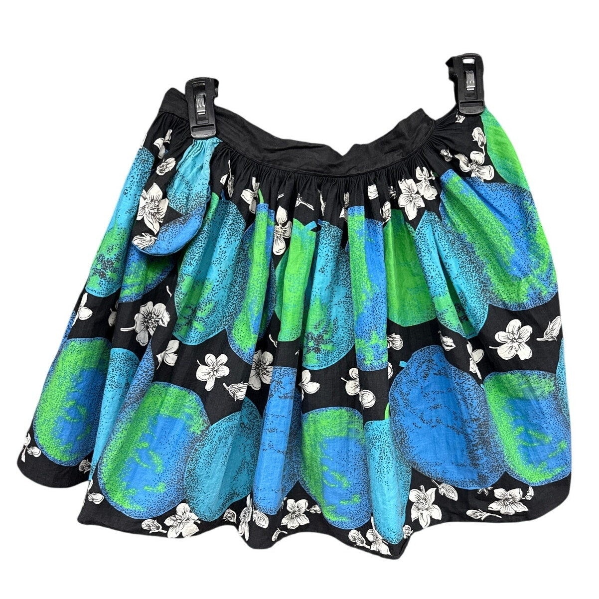 Vintage 50s Blueberry Apron Floral