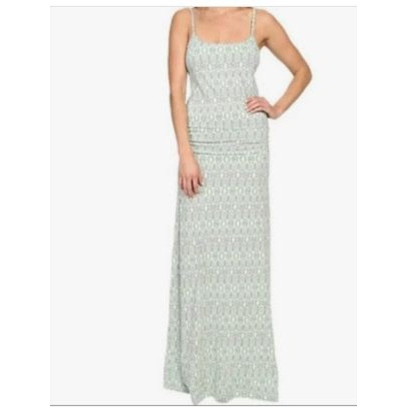 Toad & Co Long Island Print Sleeveless Maxi Nursing Outdoor Crunchy Dress Small