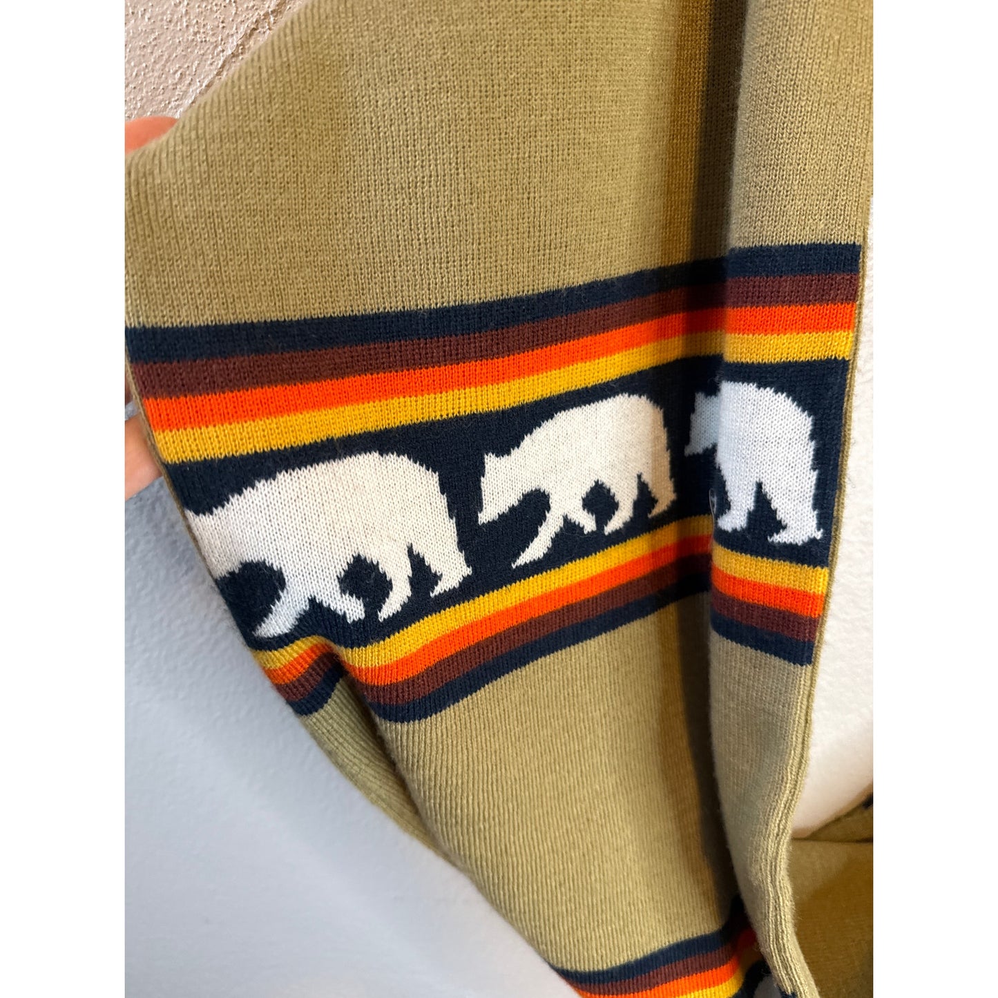 Kavu Bear Rainbow Infinity Scarf