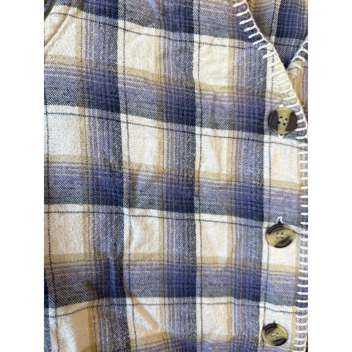 Vintage 90s Cabin Creek Medium Plaid Camping Sleeveless Phoebe Cottage Prairie