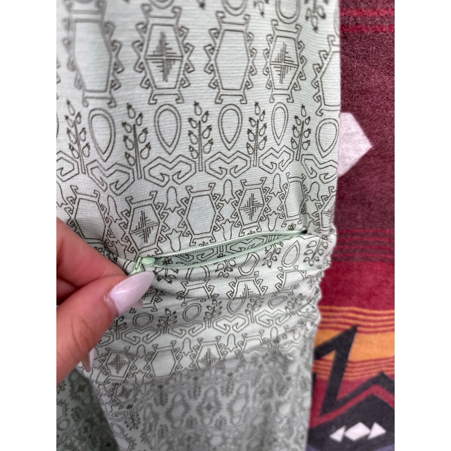 Toad & Co Long Island Print Sleeveless Maxi Nursing Outdoor Crunchy Dress Small