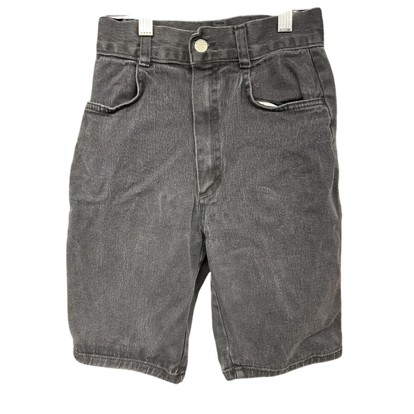 Vintage 90s Y2K Unisex Masc Black XS Shorts Grunge Emo Goth Gorpcore