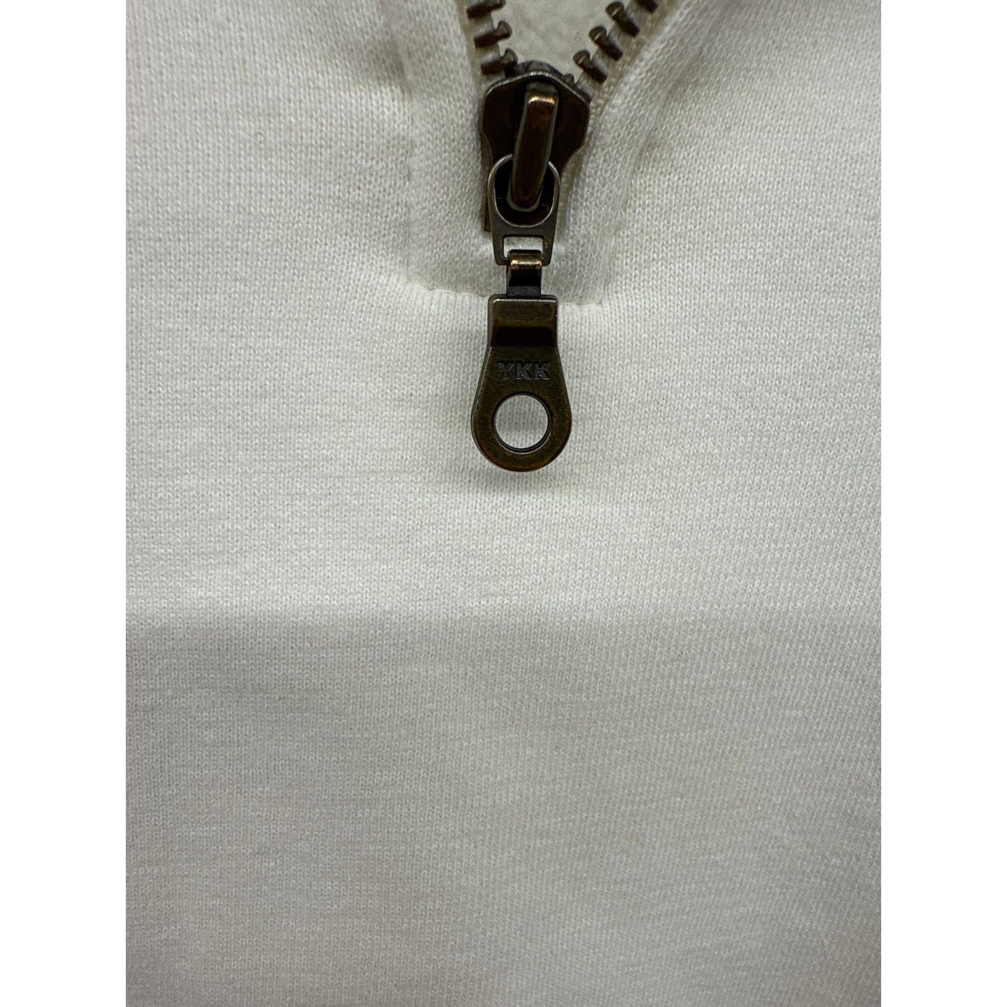 UW Uni Wisconsin Quarter Zip Floral Embroidered Mom Cheyenne River White Small