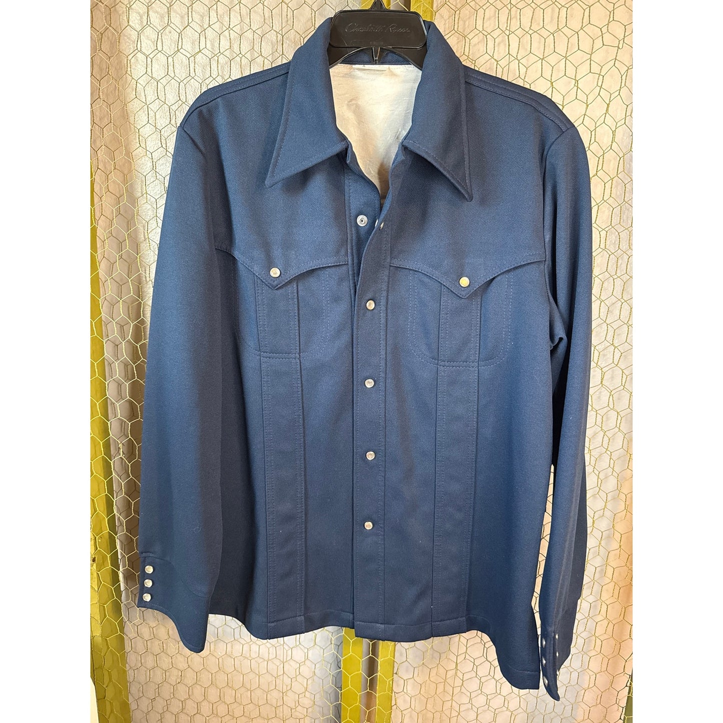 King's Road Sears the Men's Store Large Button Up Western Yellowstone Cowboy