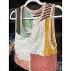 American Eagle Women's Medium Tank Top Patchwork Hippie Artsy Boho