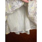 Boy. Band of Outsiders Women's Colorado Yellow Mountain Map Skirt 4