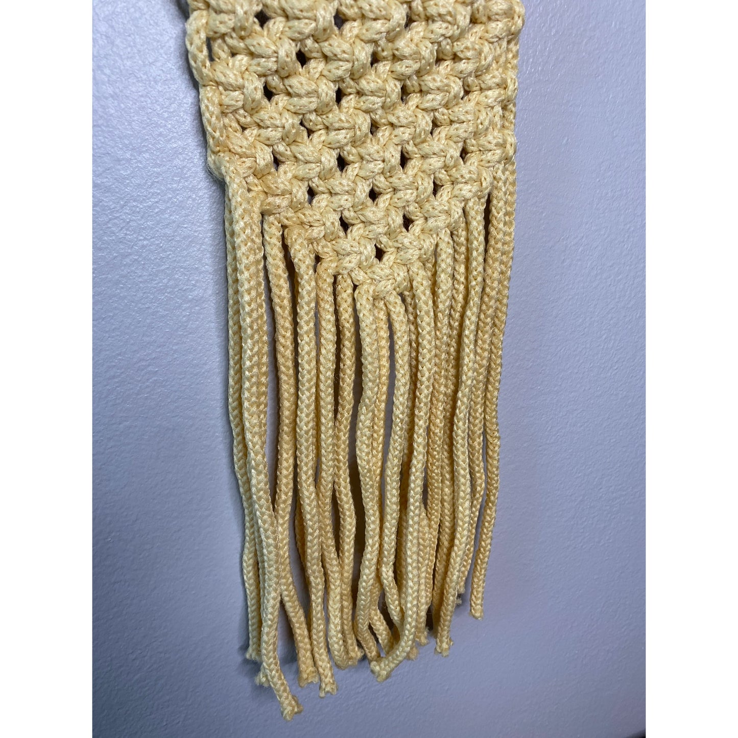 1970's Vintage Macrame Wall Hanging