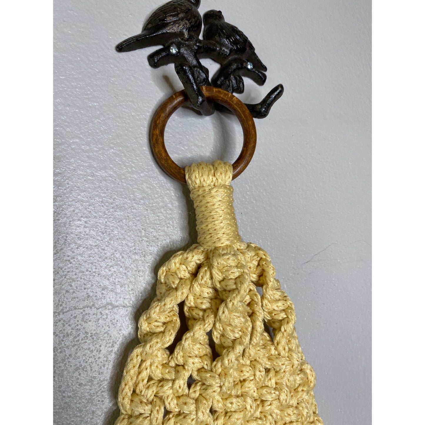 1970's Vintage Macrame Wall Hanging