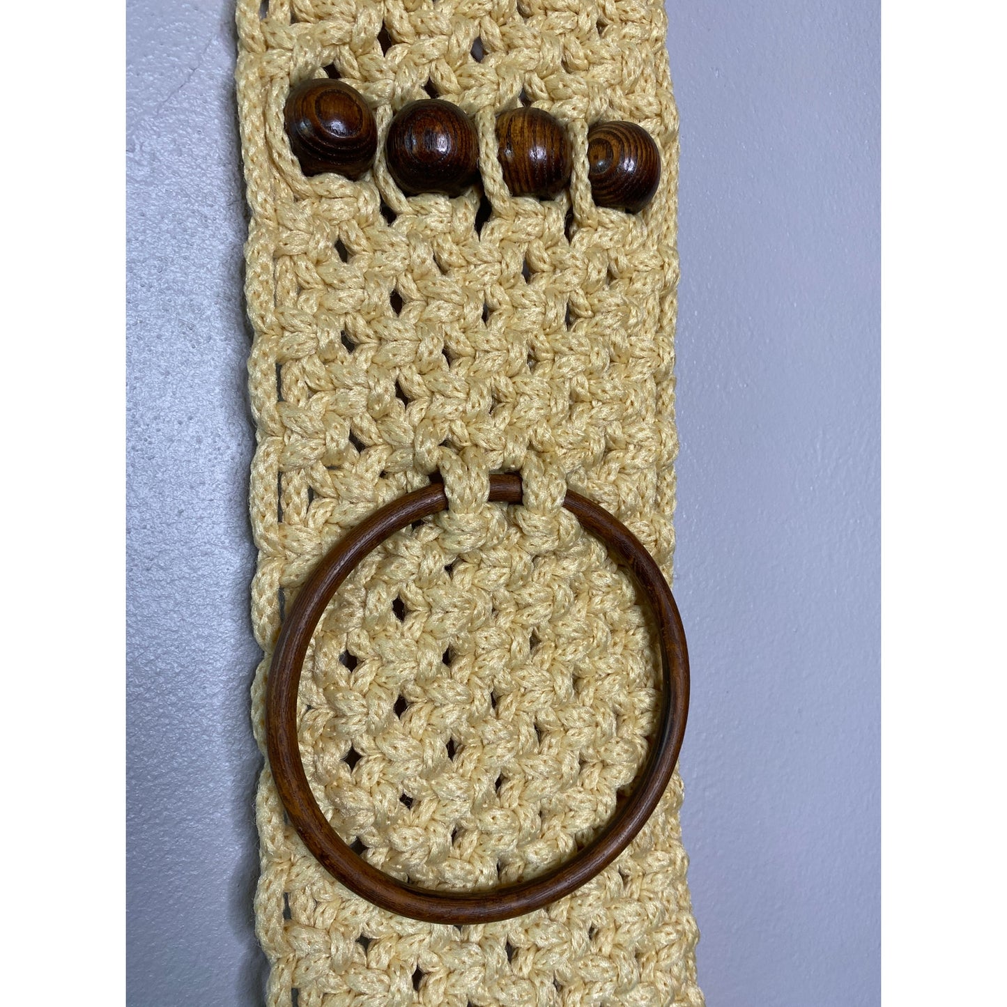 1970's Vintage Macrame Wall Hanging