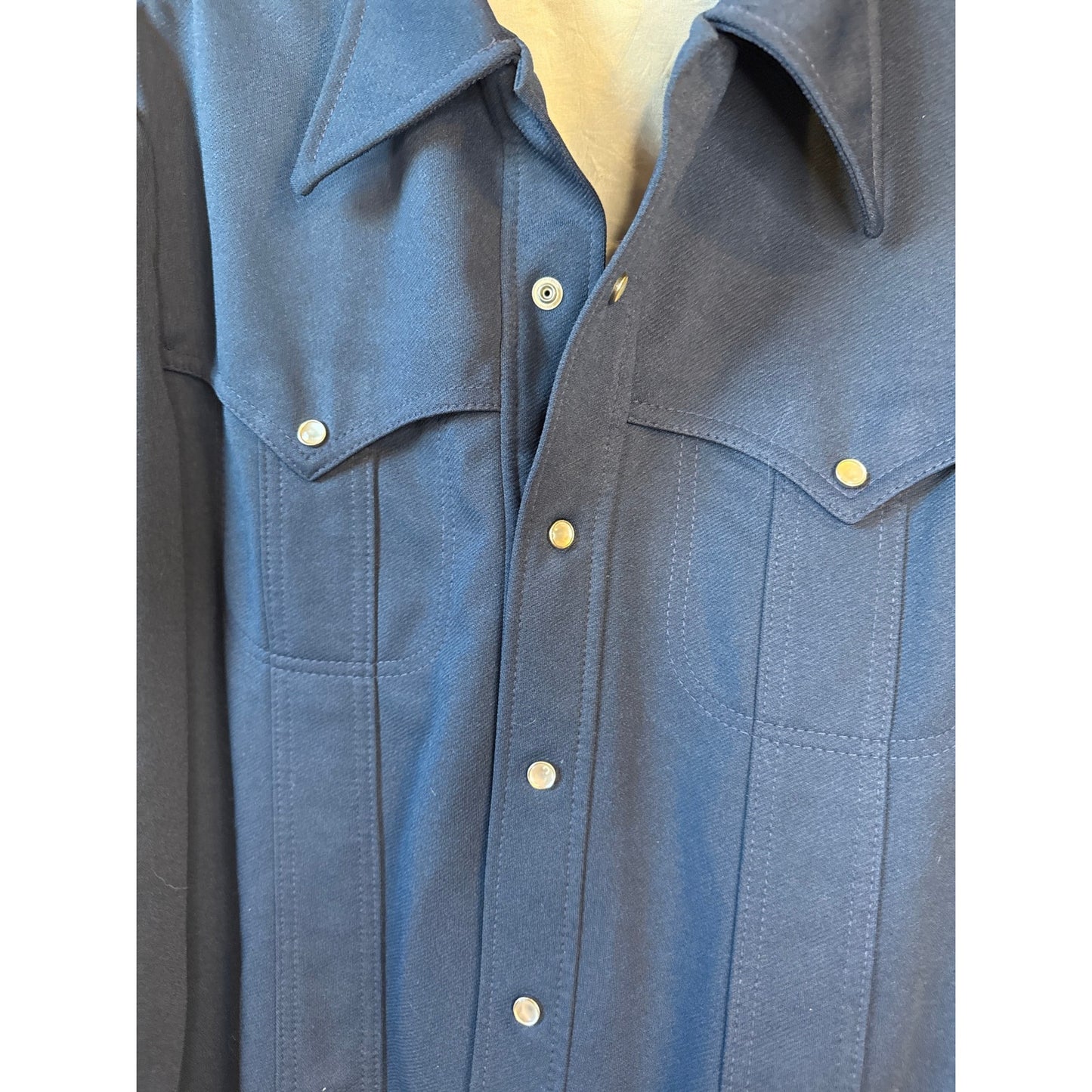 King's Road Sears the Men's Store Large Button Up Western Yellowstone Cowboy