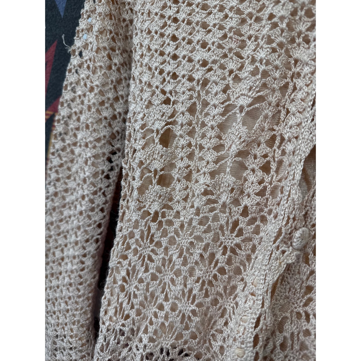 Spiegel Pink Crotchet Knit Skirt Set  Gilmore Girls Y2K 90s Girly Whimsy Small