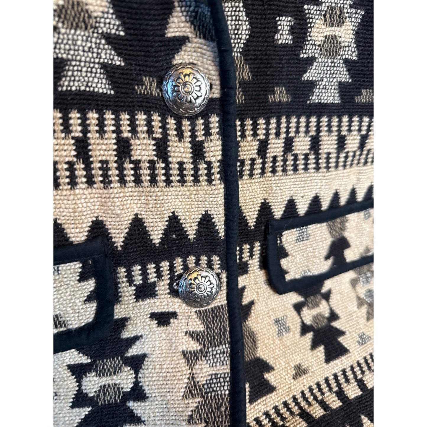 Vintage Blazer Coat Hocus Pocus Small Petite Western Mountain Cowgirl Rodeo