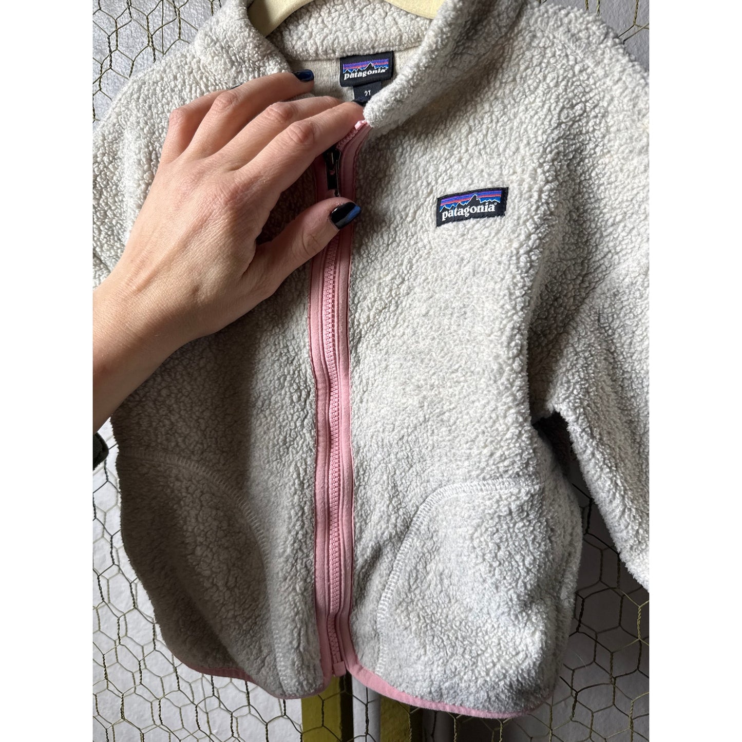 Patagonia 2T Pink Unisex Quarter Zip Pull Over