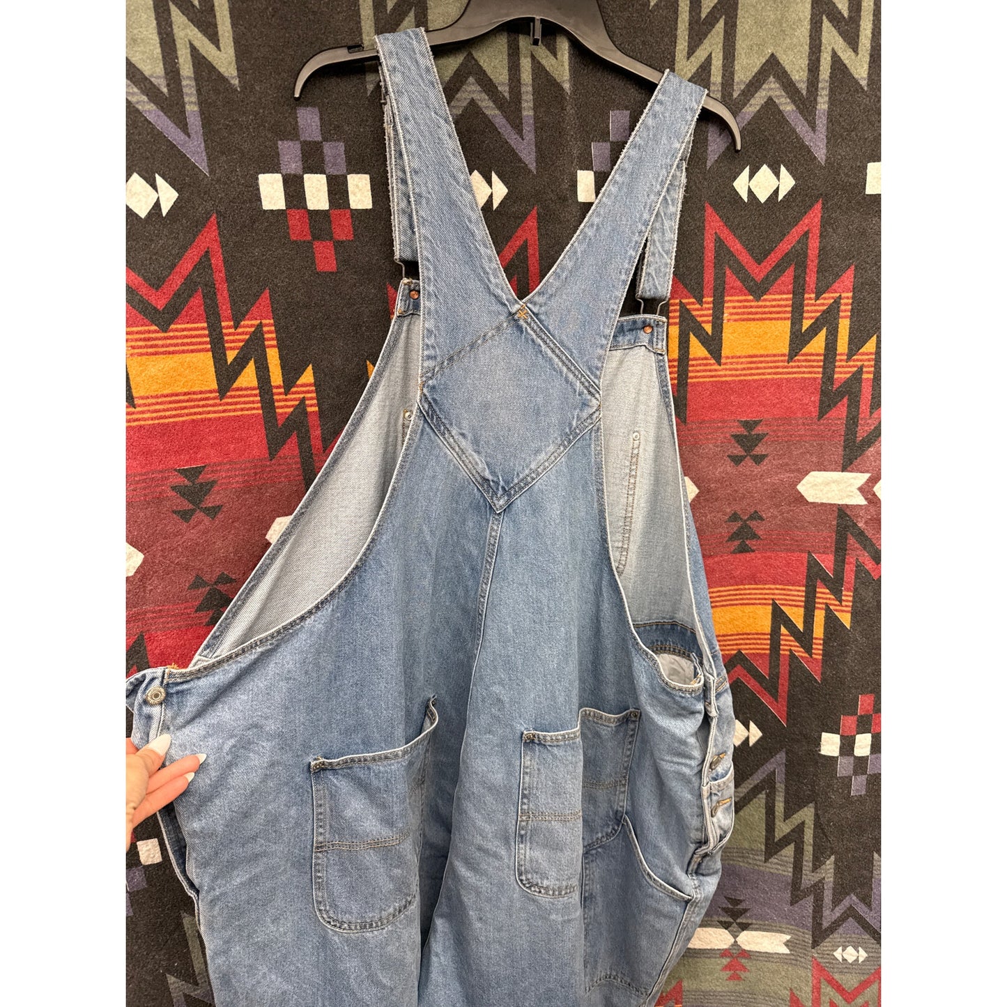 Old Navy Women's 28 Overalls Blue Garden Outdoors Camping