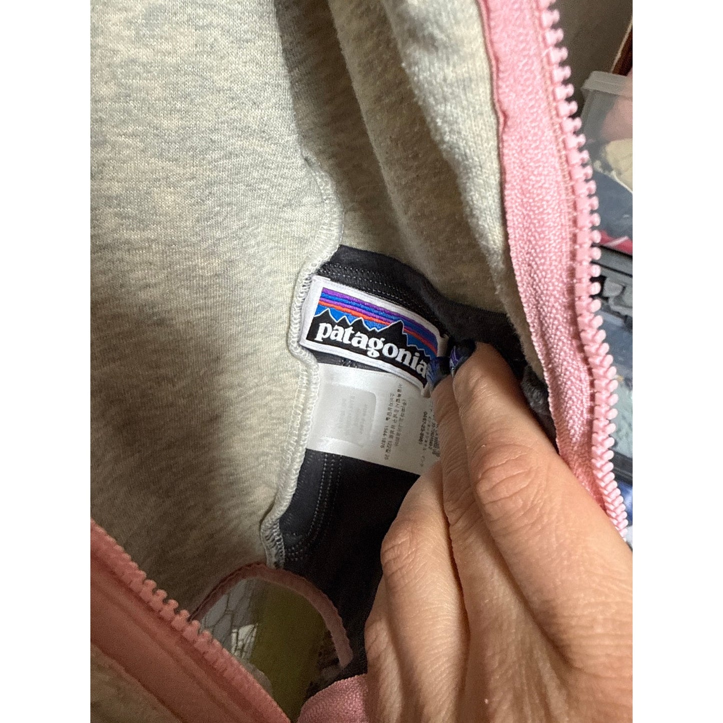 Patagonia 2T Pink Unisex Quarter Zip Pull Over