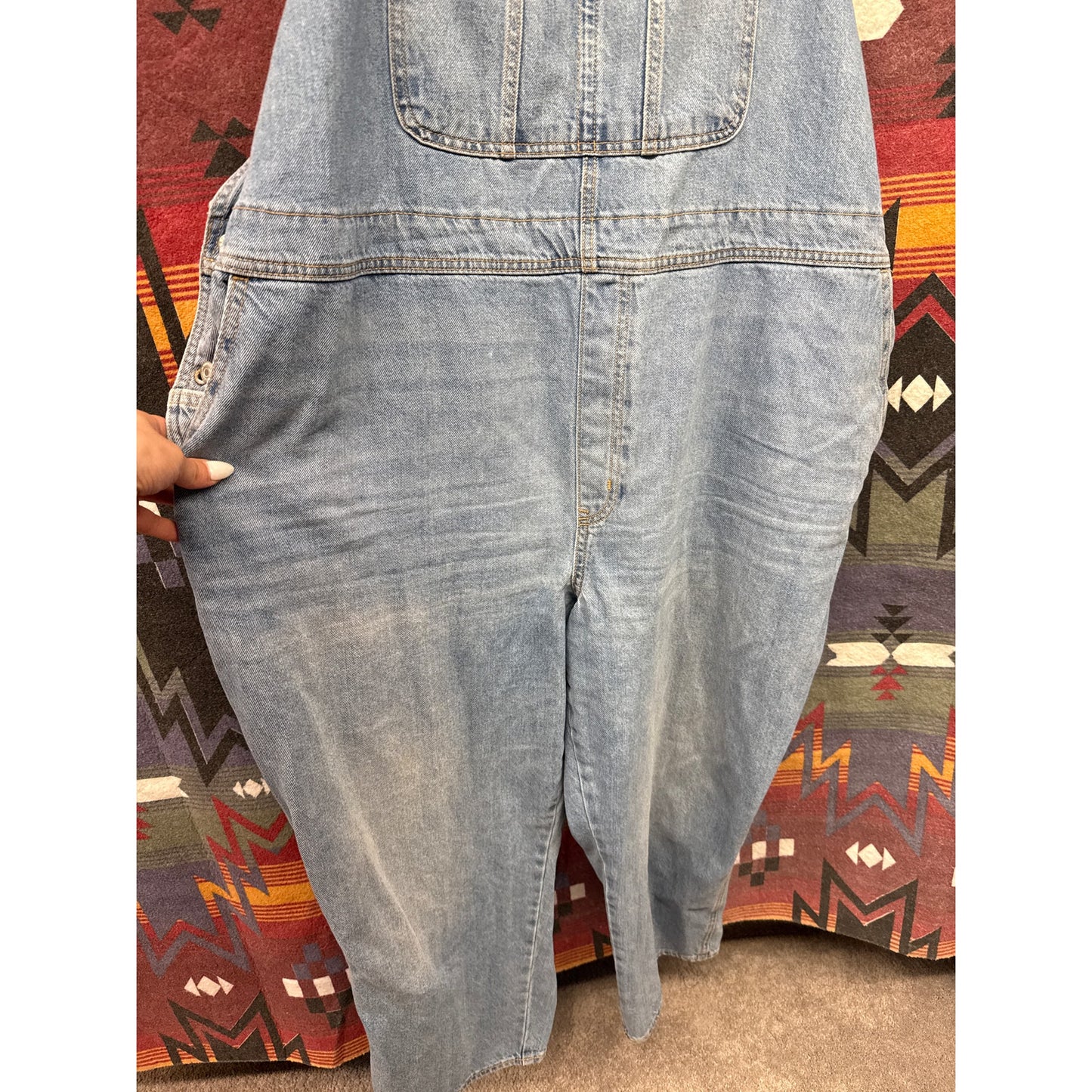 Old Navy Women's 28 Overalls Blue Garden Outdoors Camping