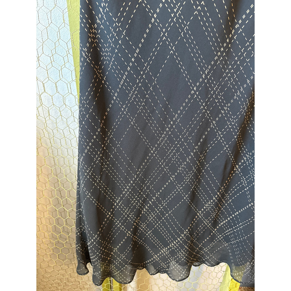 Y2K Vintage BCBG Max Azria Black Dress 8 Silk Flowy Hilary Duff Disney 90s SATC