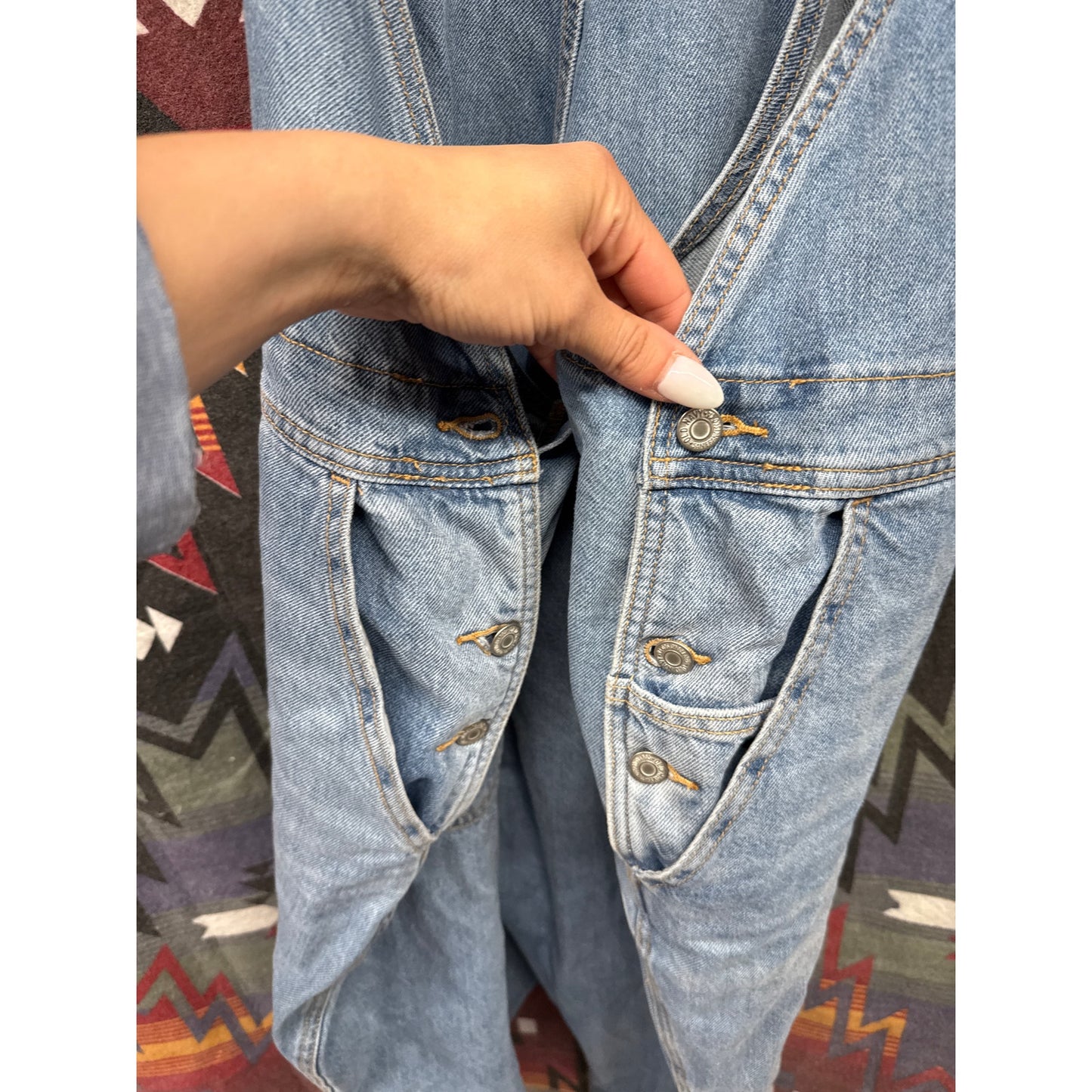 Old Navy Women's 28 Overalls Blue Garden Outdoors Camping