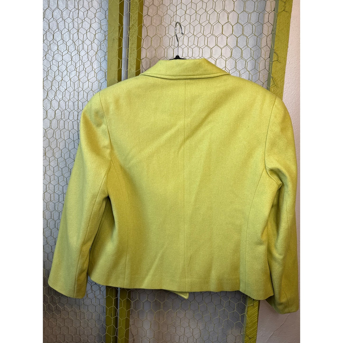 NY jeans Medium Pea Coat Fit Jess from New Girl Quirky Teacher Kelly Green