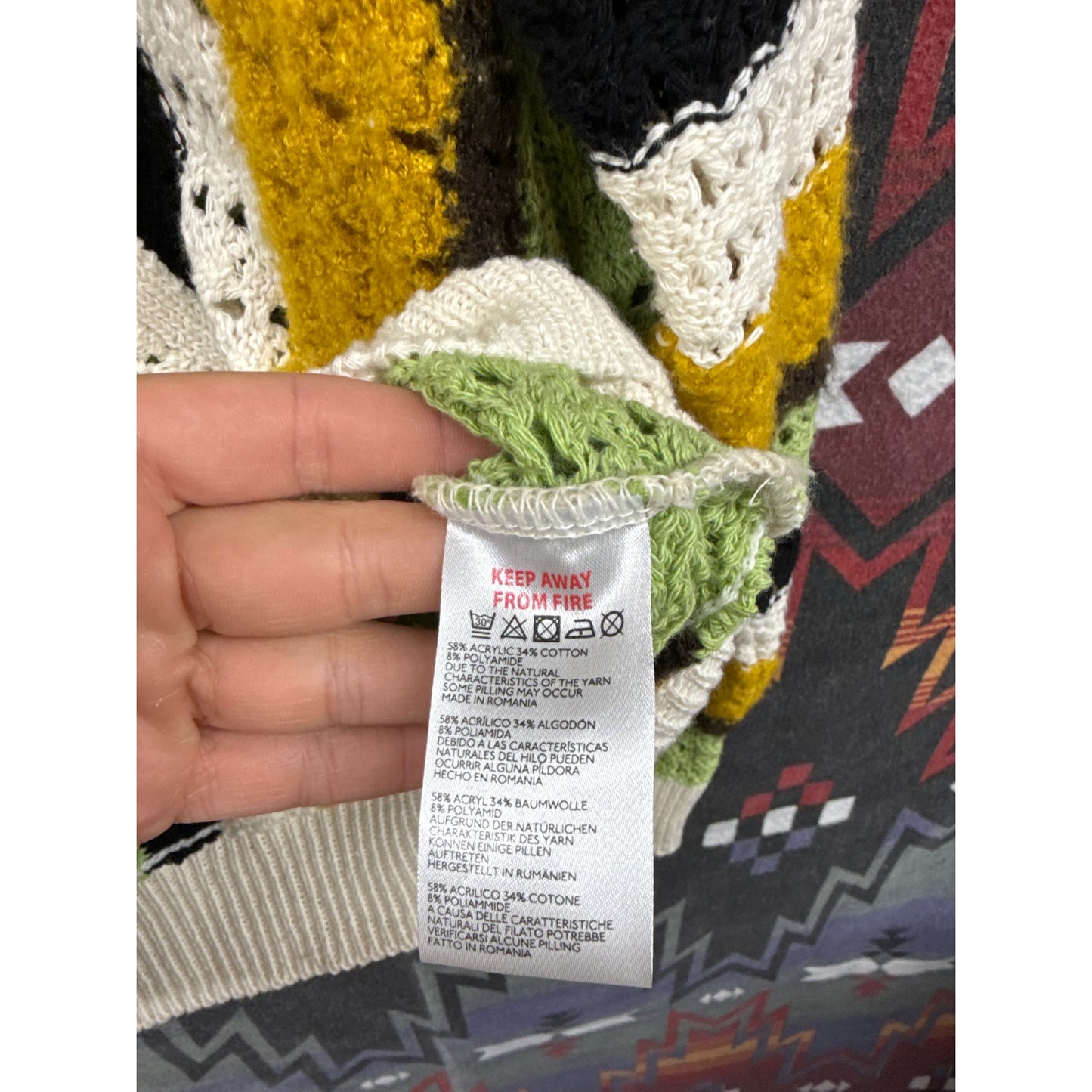 BDG Unisex UO Striped Knit Hoodie Sweatshirt Urban Outfitters