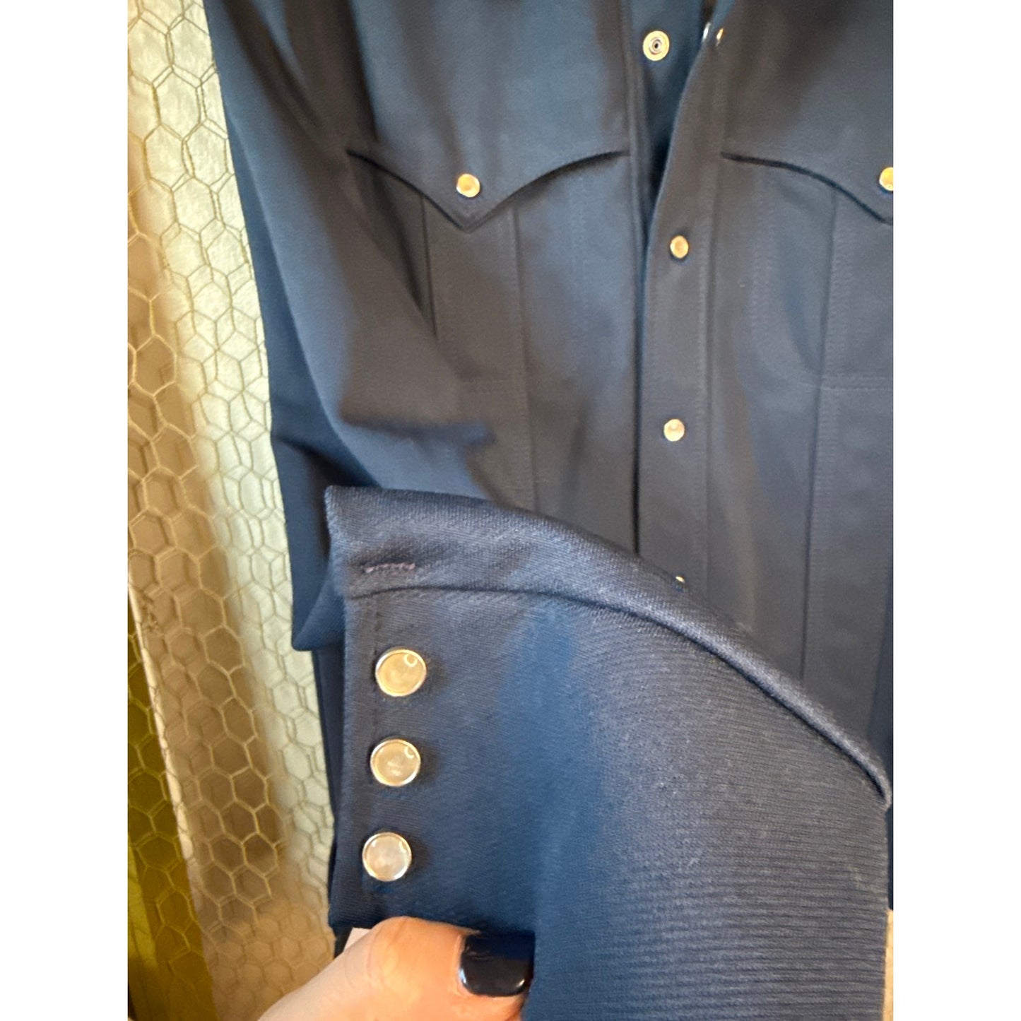 King's Road Sears the Men's Store Large Button Up Western Yellowstone Cowboy