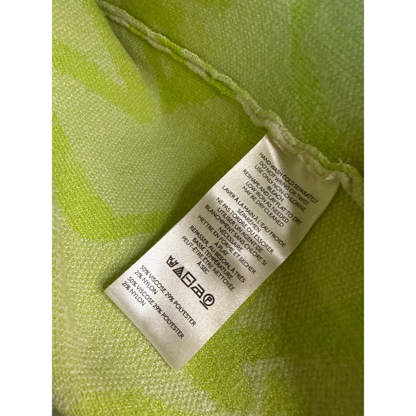 Maeve by Anthropologie Carys Mock-Neck Sweater Large Rave Electric Space