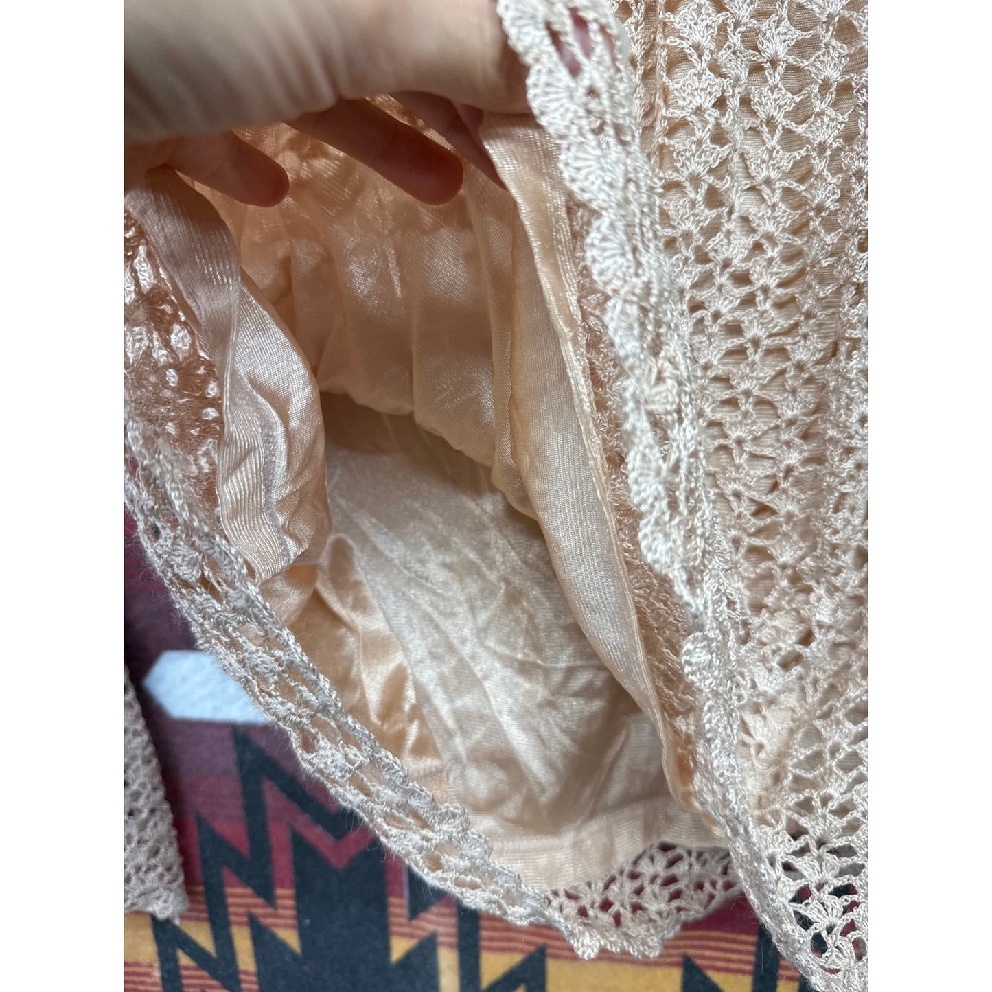 Spiegel Pink Crotchet Knit Skirt Set  Gilmore Girls Y2K 90s Girly Whimsy Small