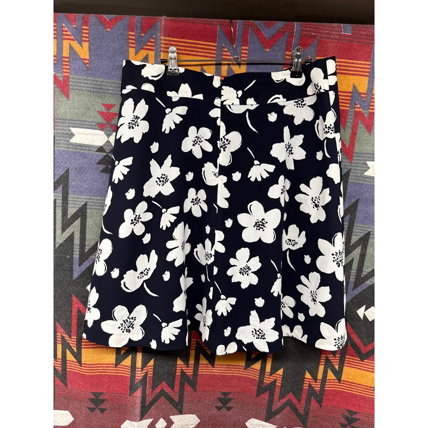 Ann Taylor Women's Floral Mini Skirt 12 Pockets Cottage Garden 90s Y2K