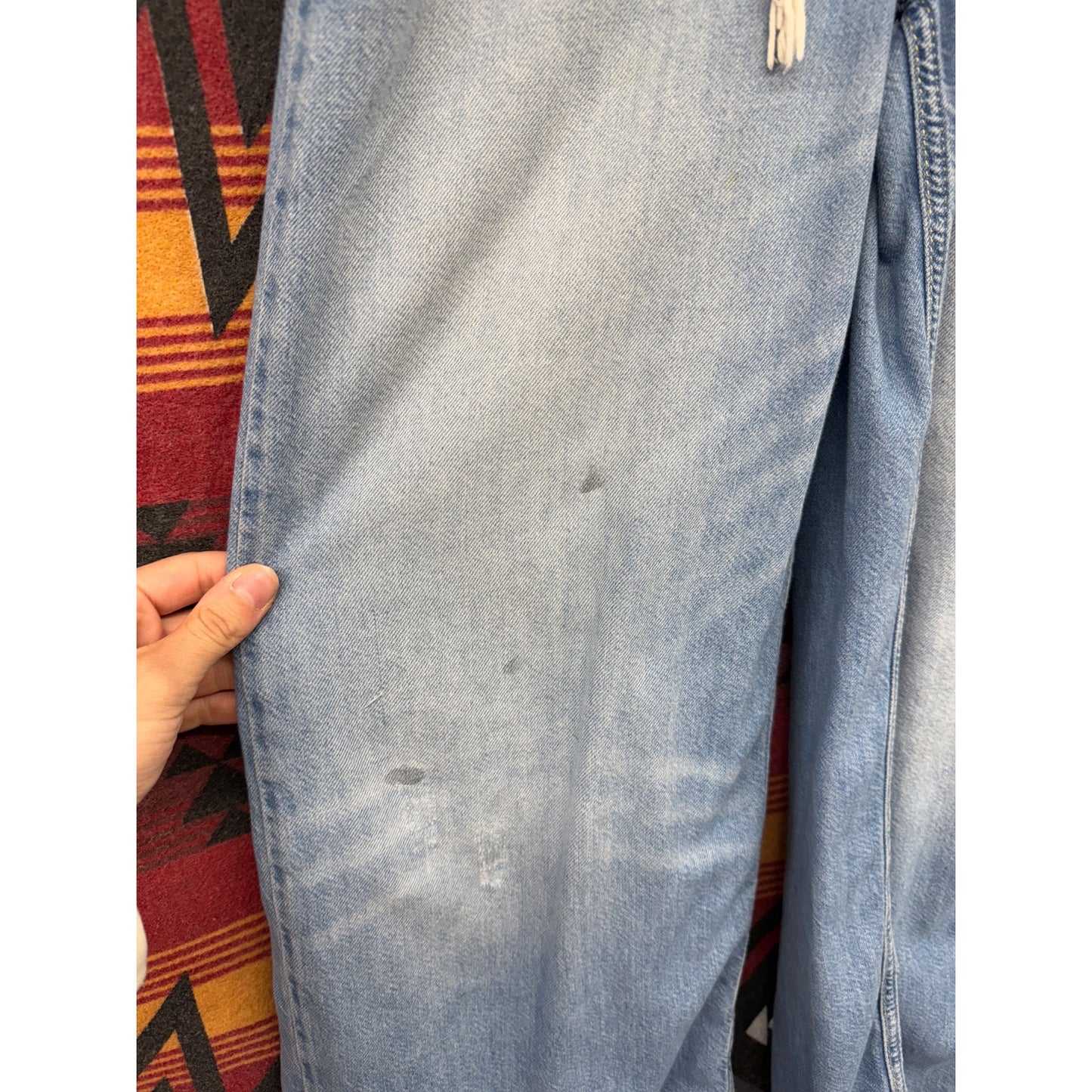 Pilcro Anthropologie Wide Leg Flare Pants 26 Nautical Beach Flowy Buttonfly