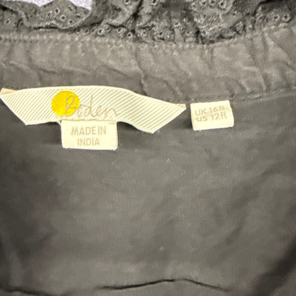 Boden Coquette Lolita Ruffle Broderie 12 Dress Whimsygoth Cottage Emo Fairy