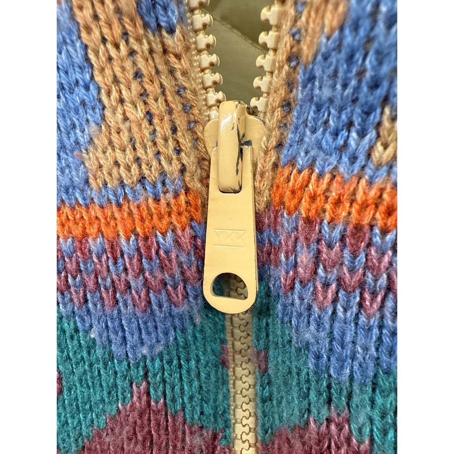 Western Puffer Vest Reversible 70s Retro Boho