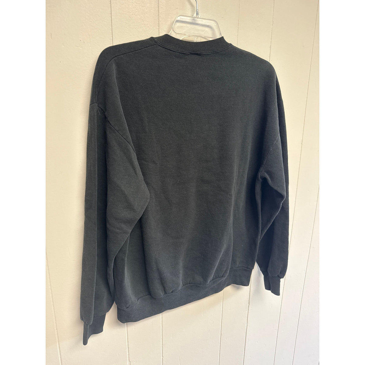 90s Vintage Education Victim Black Sweatshirt Grunge Sassy XL Cartoon Unisex