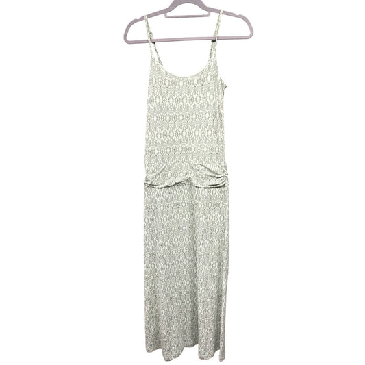 Toad & Co Long Island Print Sleeveless Maxi Nursing Outdoor Crunchy Dress Small