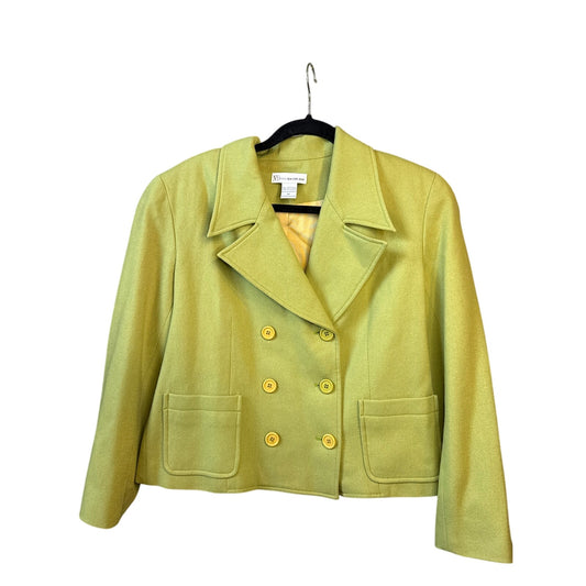 NY jeans Medium Pea Coat Fit Jess from New Girl Quirky Teacher Kelly Green