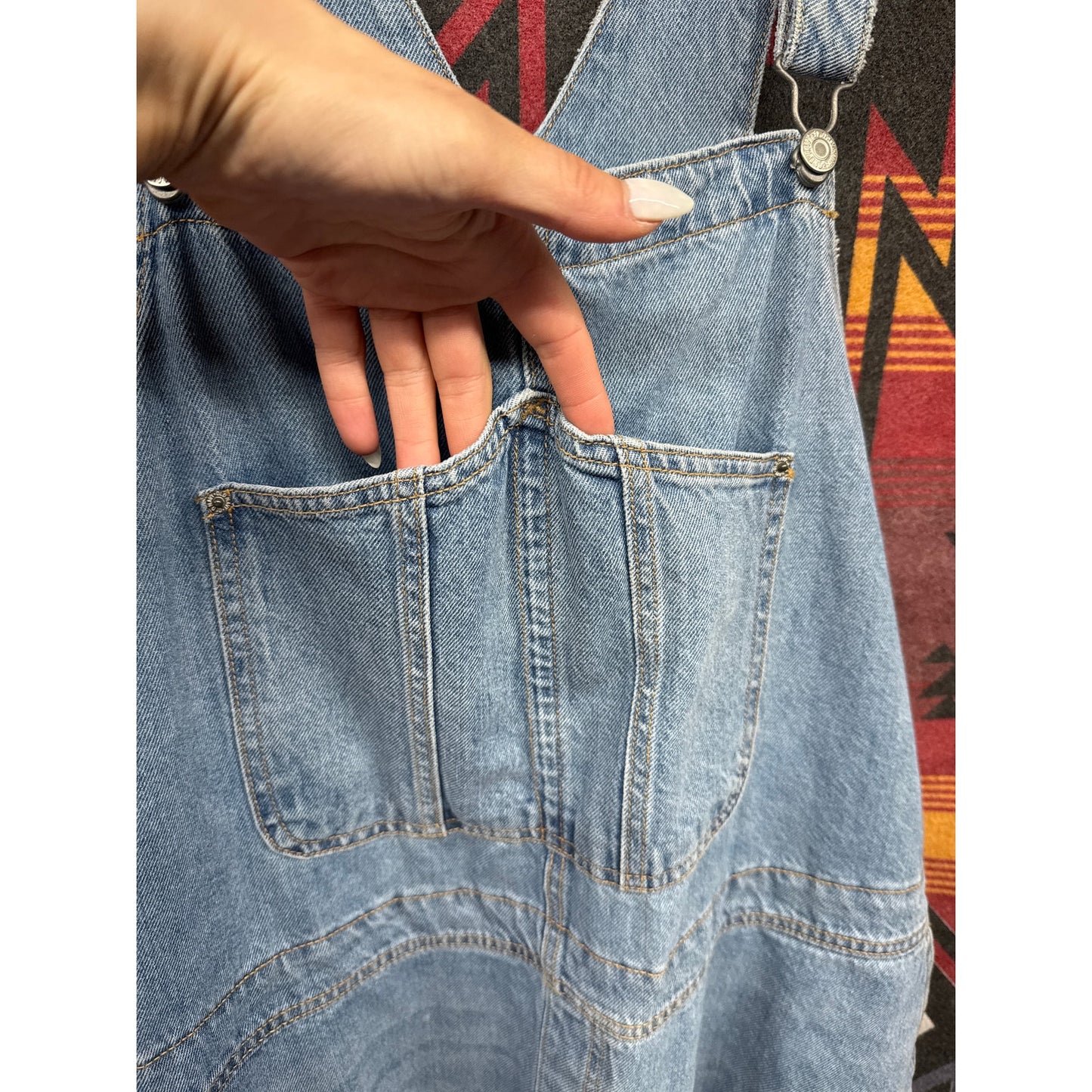 Old Navy Women's 28 Overalls Blue Garden Outdoors Camping