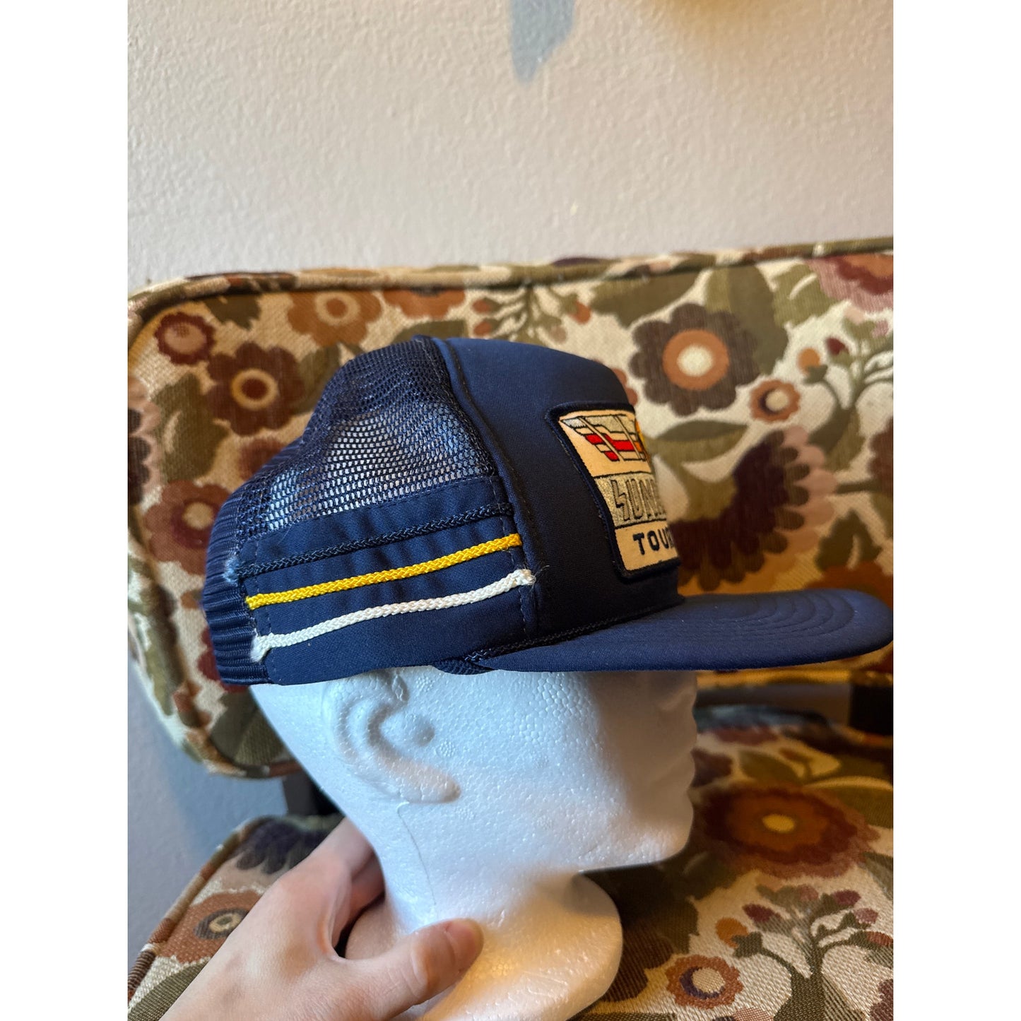 Vintage Sunriders Tour Club Trucker Mesh Hat