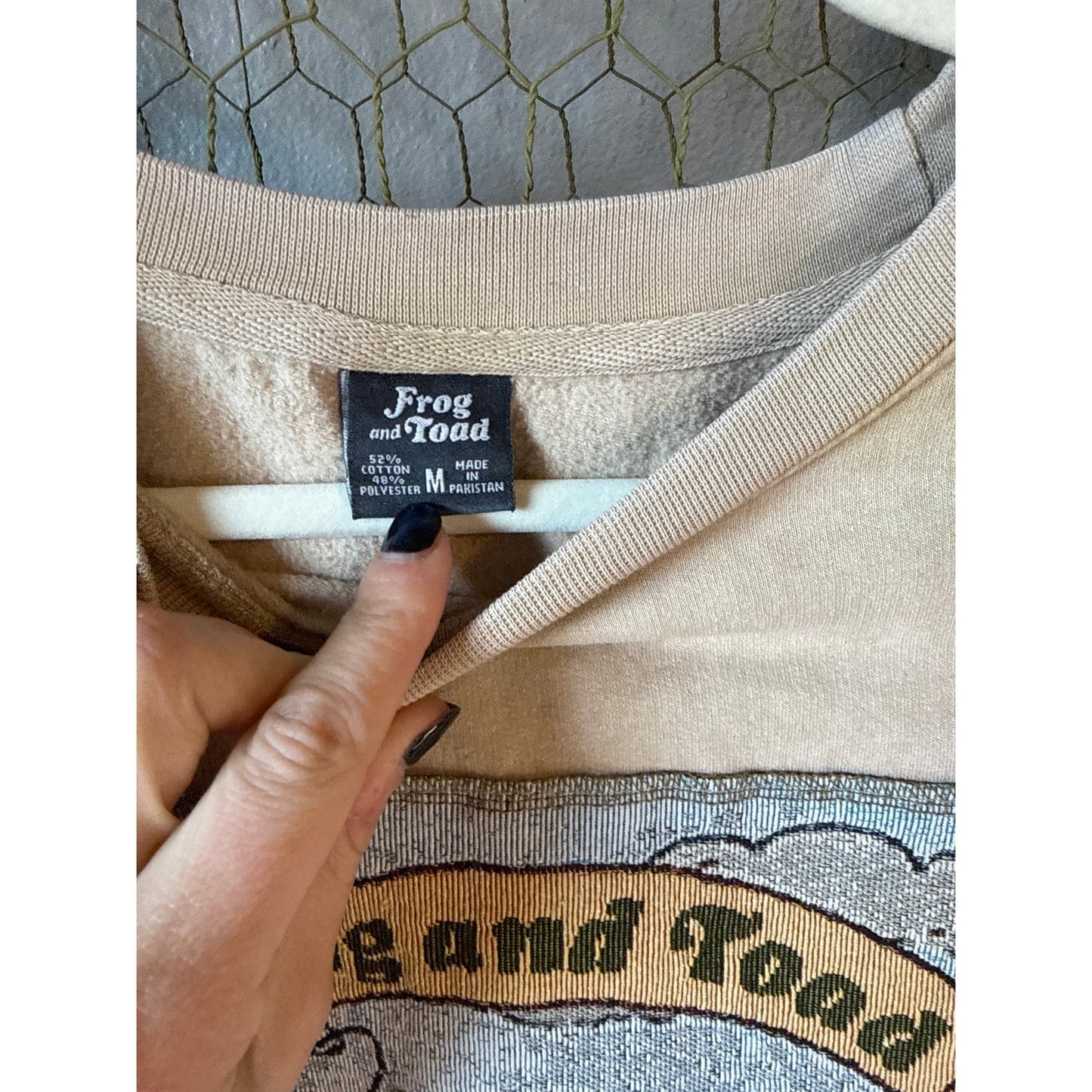 Frog and Toad Medium Crewneck Long Sleeve Teacher Nature Bookworm