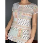 Anthropologie T.La Patchwork Quilt Top Medium