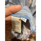 Anthropologie Cloth & Stone Women Fringe Chambray Linen Shirt Dress Medium