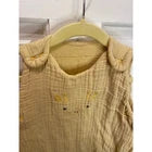 Adorable Pottery Barn Kids Baby Toddler Giraffe Beige Sleep Sack Organic Cotton